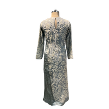 Load image into Gallery viewer, Graceful Grey Organza Long Dress