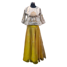 Load image into Gallery viewer, Ghagra in Bandhej on Organza