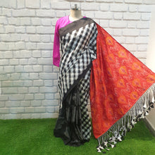 Load image into Gallery viewer, Pochampally Double Ikat saree