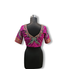 Load image into Gallery viewer, Paithani Blouse with Zardosi work