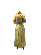 Load image into Gallery viewer, Yellow Floral Haldi Outfit
