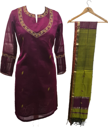 Chanderi Dress