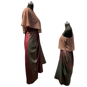 Paithani Silk Long Dress