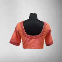 Load image into Gallery viewer, Tuton Silk Blouse with Thread Work
