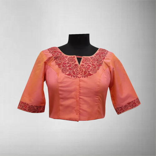 Designer Blouse In Tuton Silk