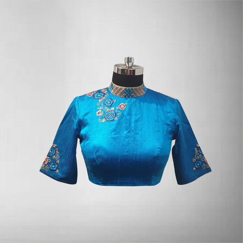 Designer Blouse In raw silk