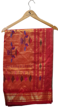 Load image into Gallery viewer, Paithani Saree with Handcrafted Blouse

