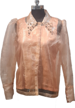 Load image into Gallery viewer, Glass Organza Formal Shirt
